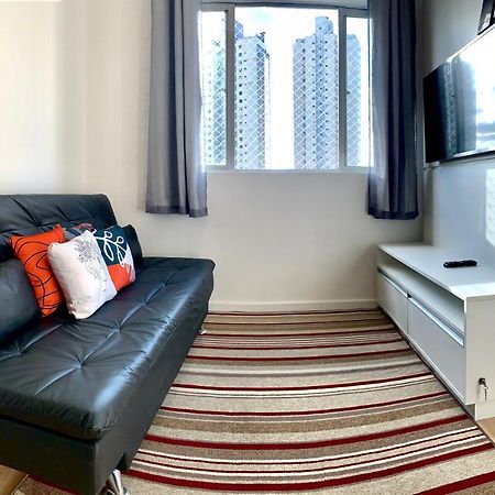 505 - Apartamento Lindo, Amplo E Decorado, Mobiliario Moderno, Cozinha Completa Com Utensilios , Excelente Vista Da Cidade E Localizacao Privelegiada No Bairro Bigorrilho Proximo De Shopping E Parques กูรีตีบา ภายนอก รูปภาพ